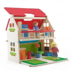 Φωτογραφία προϊόντος: PIN TOYS -Κουκλόσπιτο-βαλιτσάκι 15560