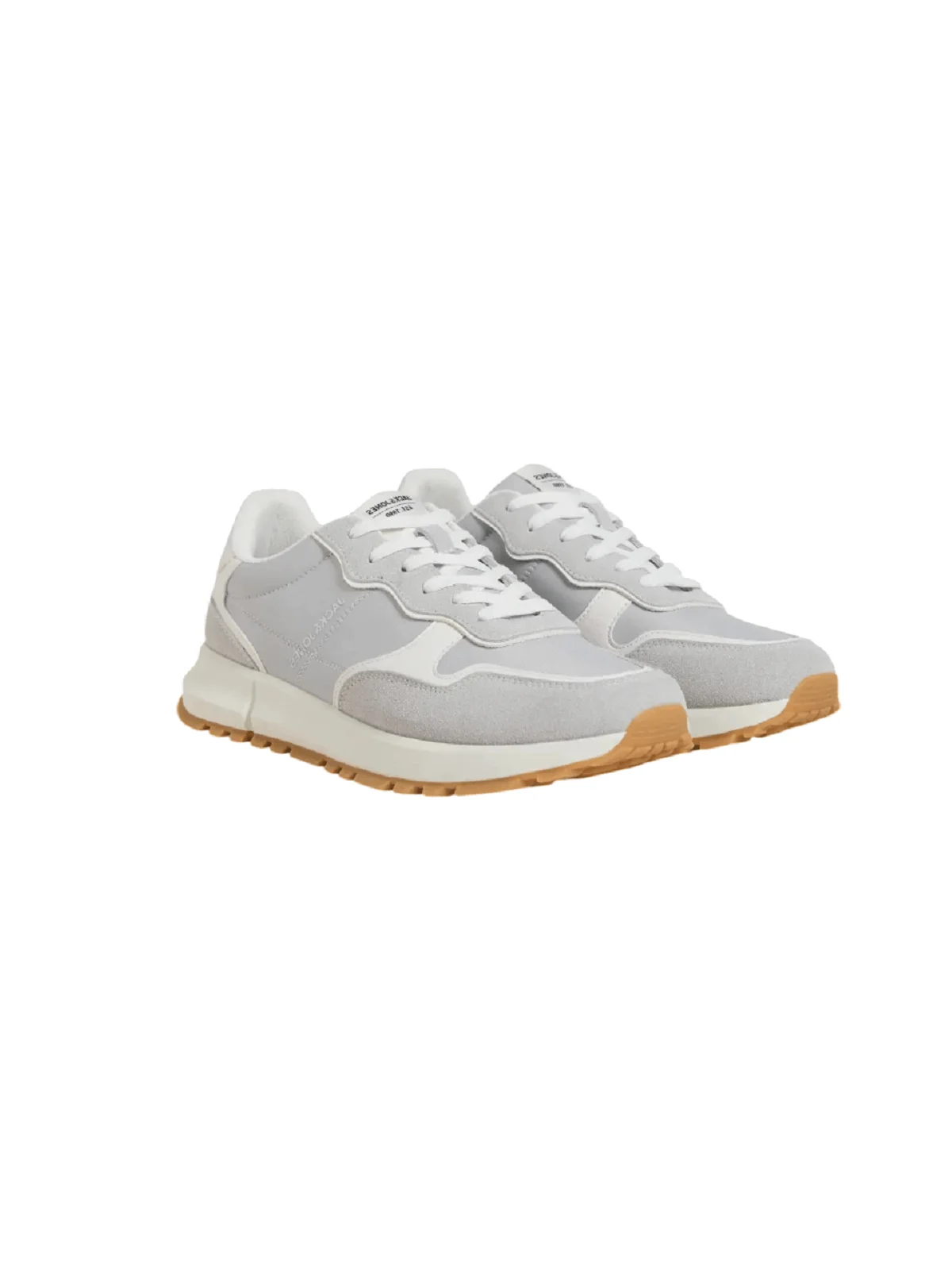 Φωτογραφία προϊόντος: Ανδρικά αθλητικά sneaker Jack&Jones άσπρο-γκρι πάγου χρώμα