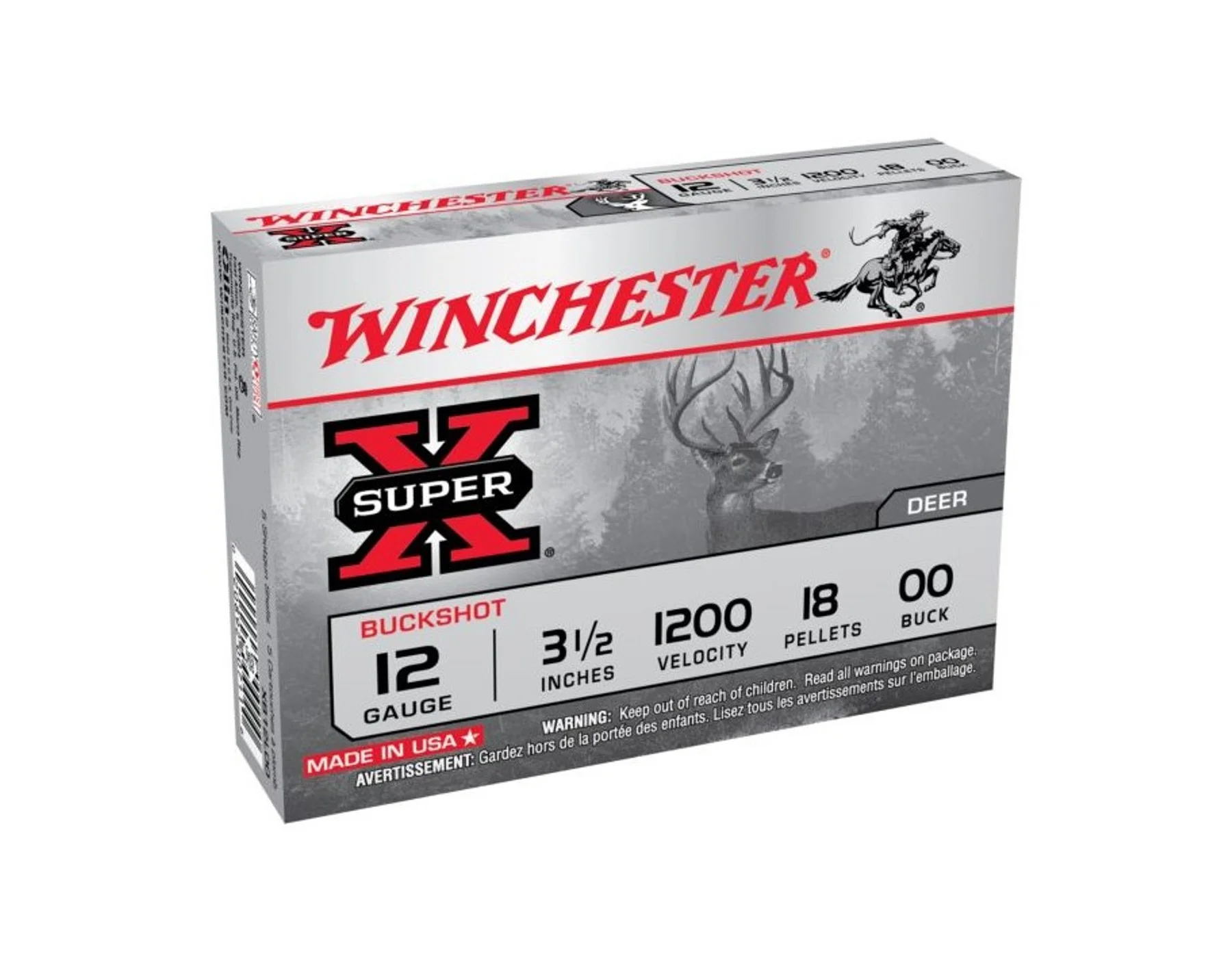 Φωτογραφία προϊόντος: WINCHESTER ΔΡΑΜΙΑ SUPER MAGNUM 3 1/2" 18ΒΟΛΑ