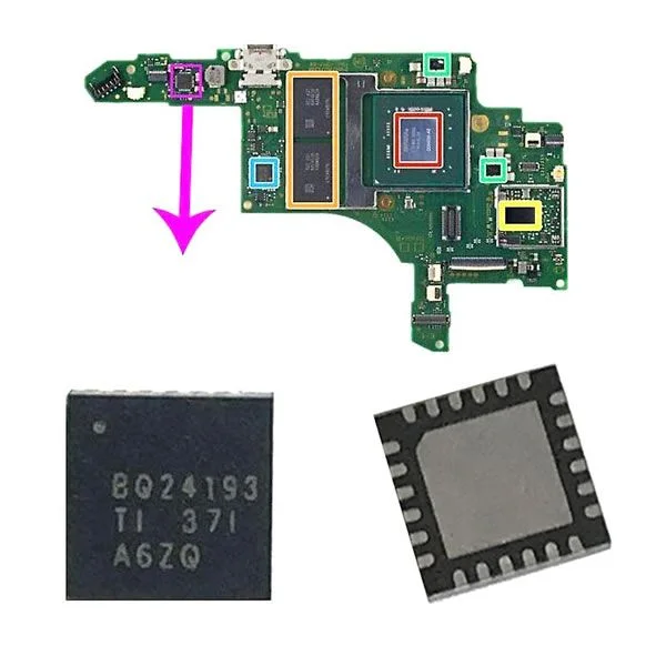 Φωτογραφία προϊόντος: BQ24193 IC Chip Power Control Nintendo Switch