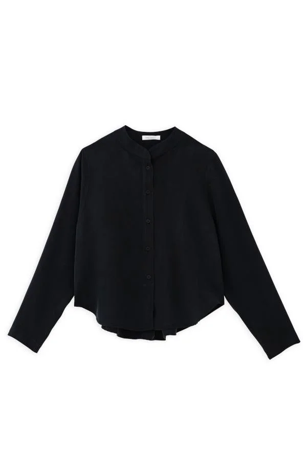 Φωτογραφία προϊόντος: Philosophy MODAL CROPPED SHIRT SH7187 OFF BLACK