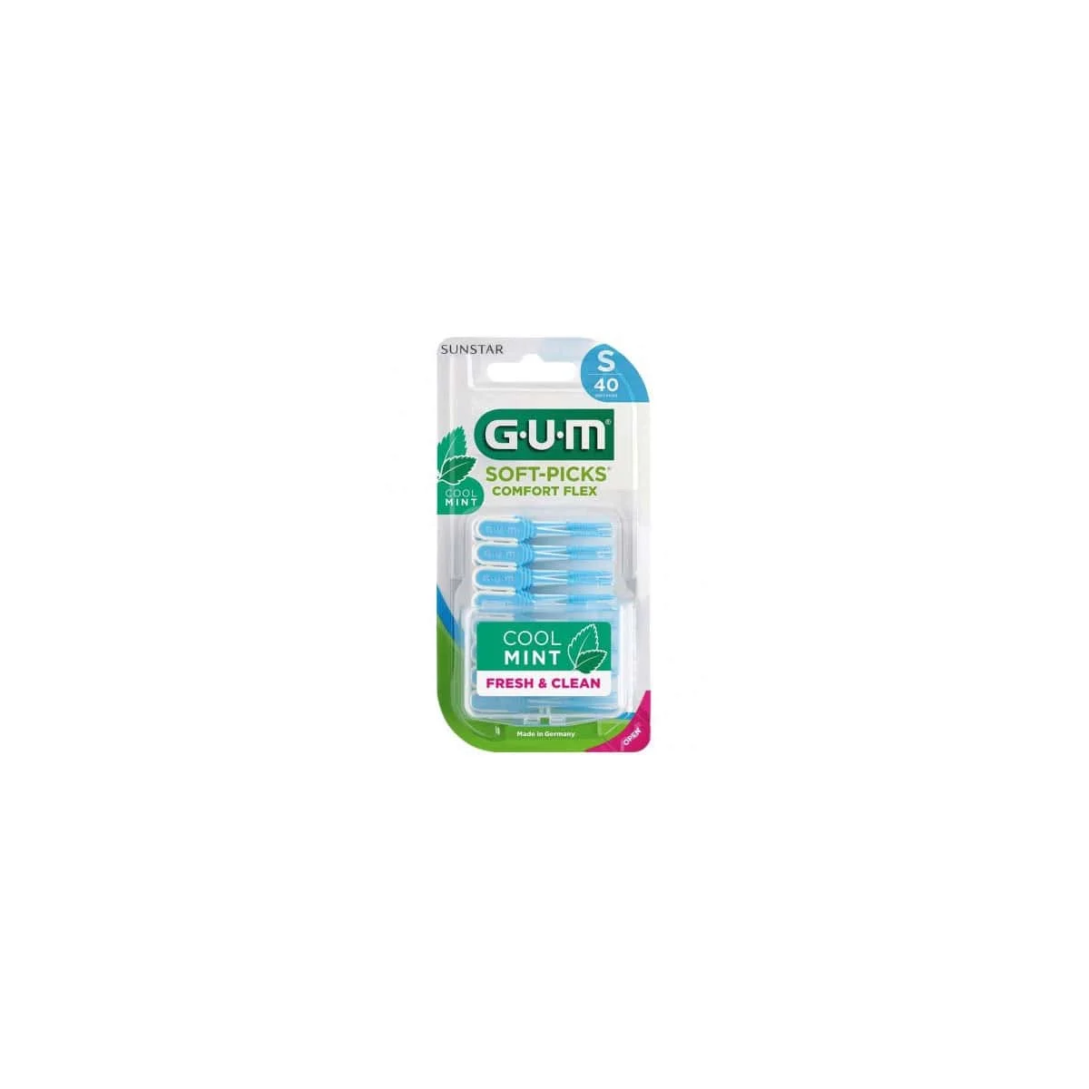 Φωτογραφία προϊόντος: Medipharmacy Gum Soft-Picks Confort Flex Cool Mint Μεσοδόντιες Οδοντογλυφίδες Small Γαλάζιες 40 τεμάχια