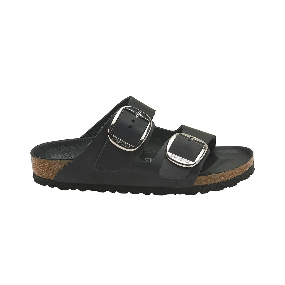 Φωτογραφία προϊόντος: Birkenstock Πέδιλα Γυναικείο δέρμα Oiled Μαύρο BIR/ARIZONA BIG BUCKLE 1011075 BLACK