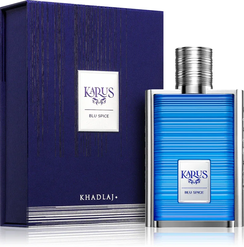 Φωτογραφία προϊόντος: Khadlaj Karus Blu Spice Eau de Parfum Ανδρικό Άρωμα 100ml