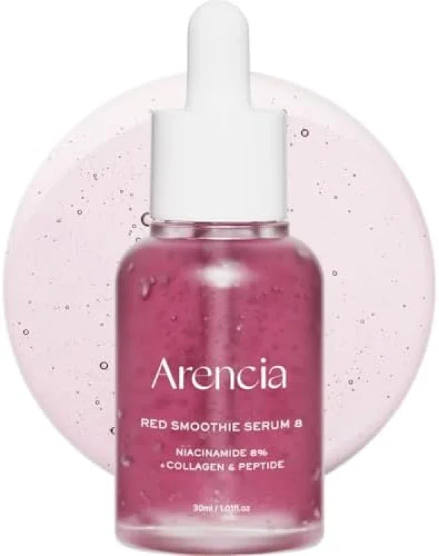 Φωτογραφία προϊόντος: Arencia Fresh Red Smoothie Serum 8 Ορός ελαστικότητας και σύσφιξης πόρων 30ml