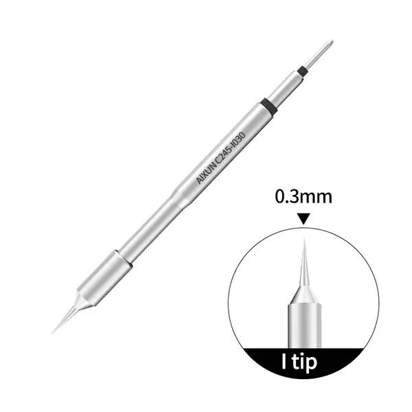 Φωτογραφία προϊόντος: AiXun C245-I030 0.3mm Soldering Tip μύτη κολλητηριού