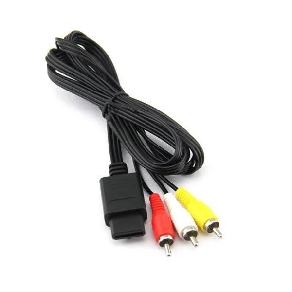 Φωτογραφία προϊόντος: Καλώδιο RCA AV Cable για Nintendo Gamecube / N64/ SNES