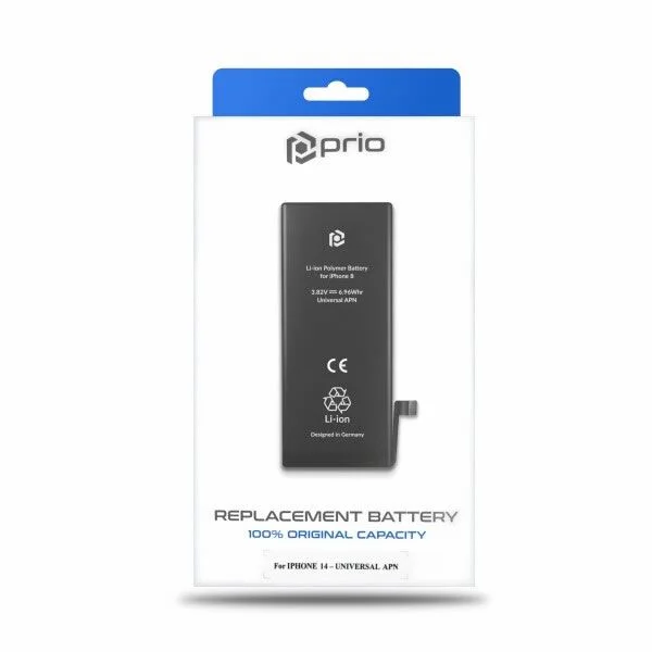 Φωτογραφία προϊόντος: Prio Μπαταρία για iPhone 14 (Universal APN)