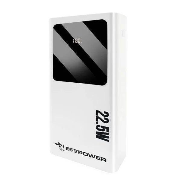 Φωτογραφία προϊόντος: BeePower Power Bank - BP-30PD 30000mAh 22.5W PD USB-C + 2 x USB3.0 white