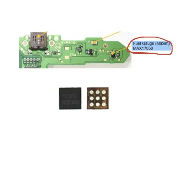 Φωτογραφία προϊόντος: MAX17050 Fuel Gauge IC Chip για Nintendo Switch