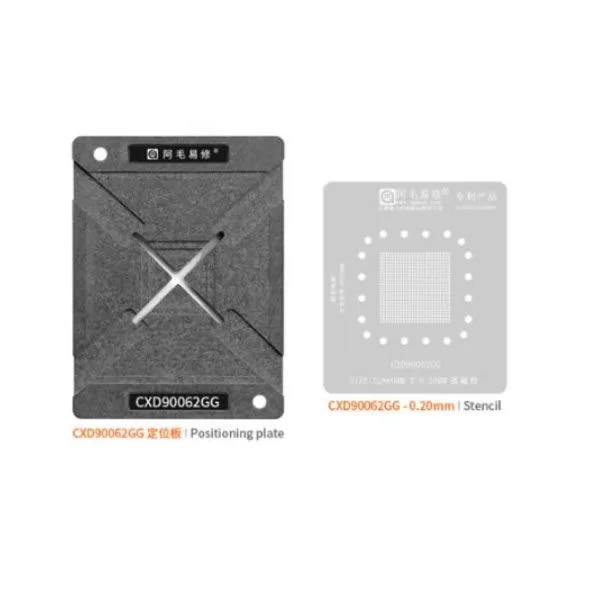 Φωτογραφία προϊόντος: BGA Reballing Stencil Template Station Kit for PS5 South Bridge Graphics IC Chip CXD90062GG