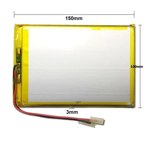 Φωτογραφία προϊόντος: Universal μπαταρία tablet 3.7V 6500mAh 30100150 (3.0*100*150mm)