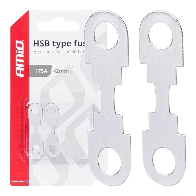Φωτογραφία προϊόντος: ΑΣΦΑΛΕΙΕΣ FLAT 42mm 175A AMIO - 2 Τεμ.