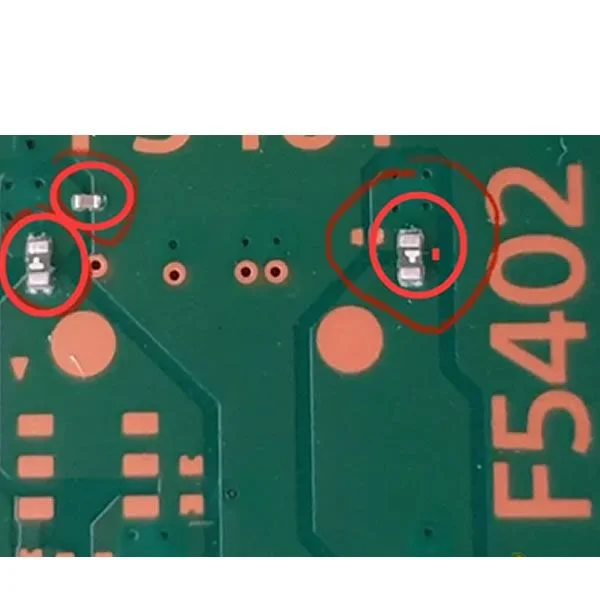 Φωτογραφία προϊόντος: PS5 Board EDM-020 F5401 F5402 Capacitor Fuse Set