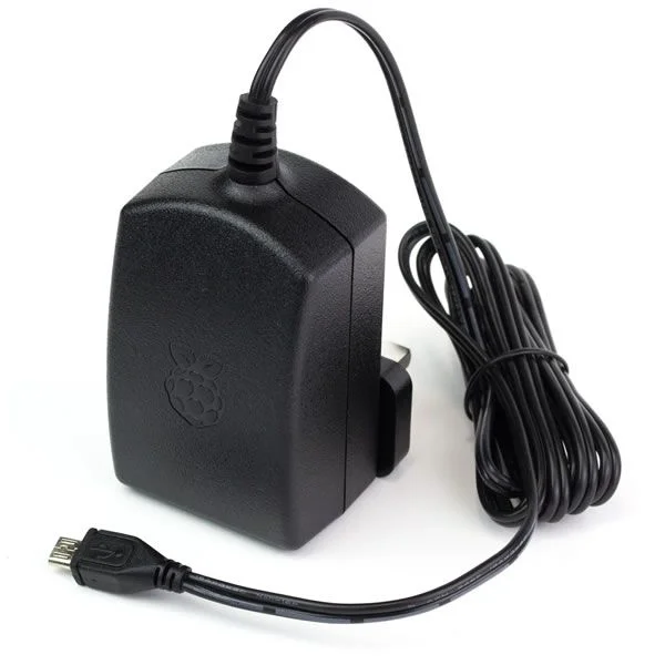 Φωτογραφία προϊόντος: Official Φορτιστής charger για Raspberry Pi 3 Micro-Usb Black