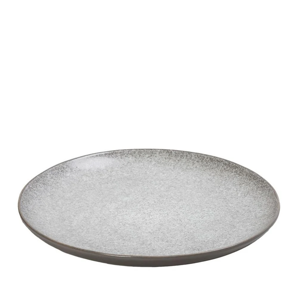 Φωτογραφία προϊόντος: Espiel DIS. ETNA OFF WHITE ΠΙΑΤΕΛΑ ΟΒΑΛ 36X27X3CM.