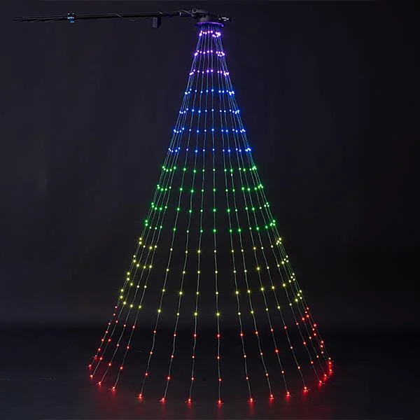Φωτογραφία προϊόντος: ΧΤΑΠΟΔΙ, 342 SMART MINI LED, 5V Μετασχηματιστής, Ελέγχος Προγράμματος με Εφαρμογή, Πράσινο Καλώδιο Πλάκε, RGBW LED, Προέκταση Παροχής 5m, ανά 10cm, IP44, 600-11772