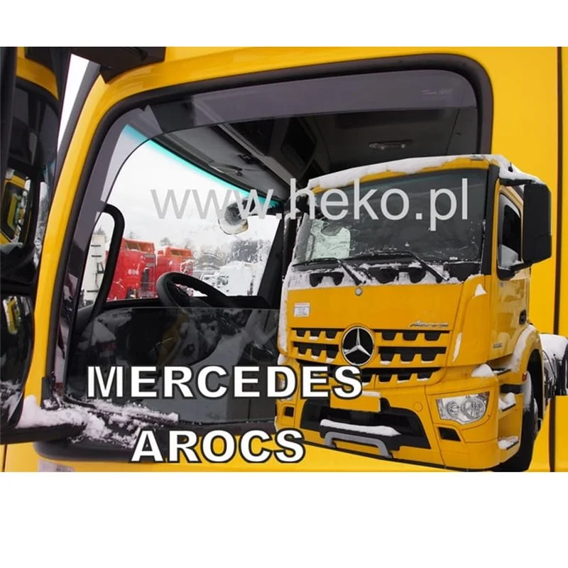Φωτογραφία προϊόντος: ΑΝΕΜΟΘΡΑΥΣΤΕΣ ΓΙΑ MERCEDES ACTROS MP4 2012+ / ANTOS 2012+ ΖΕΥΓΑΡΙ ΑΠΟ ΕΥΚΑΜΠΤΟ ΦΙΜΕ ΠΛΑΣΤΙΚΟ HEKO - 2 ΤΕΜ