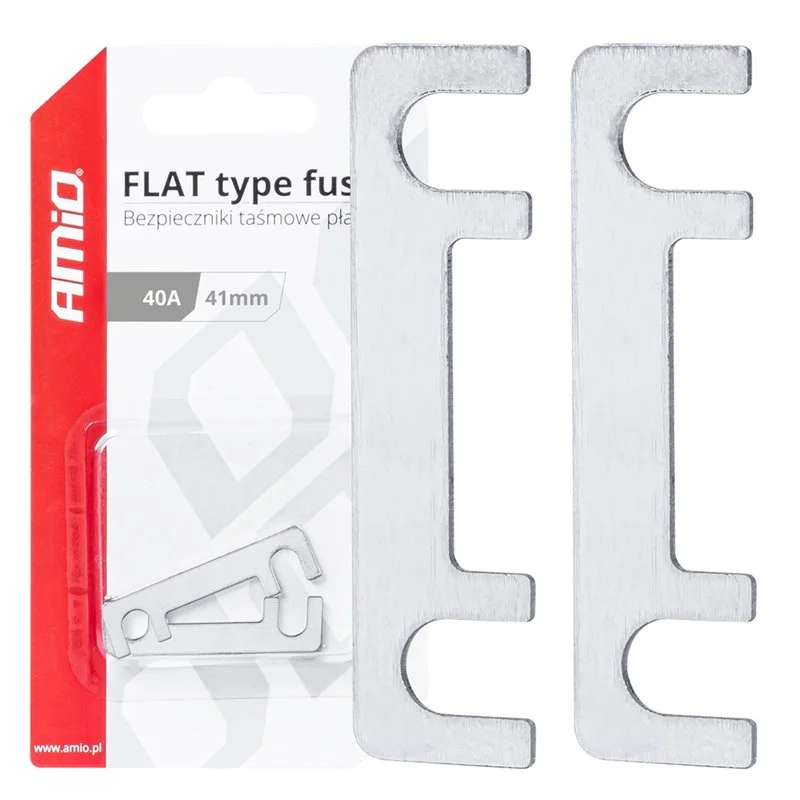 Φωτογραφία προϊόντος: ΑΣΦΑΛΕΙΕΣ FLAT 41mm 40A AMIO - 2 Τεμ.