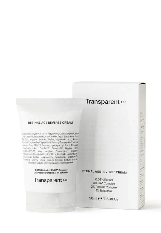 Φωτογραφία προϊόντος: Niche Beauty Lab - Transparent Lab - Retinal Age Reverse Cream Αντιγηραντική Κρέμα Προσώπου 50ml