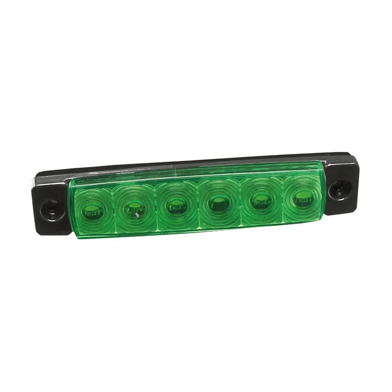 Φωτογραφία προϊόντος: ΦΩΣ ΟΓΚΟΥ 932V 6 LED ΠΡΑΣΙΝΟ ΧΡΩΜΑ 95,6x19,8mm ΜΕ ΕΓΚΡΙΣΗ ΤΥΠΟΥ E148 LAMPA - 1 Τεμ.