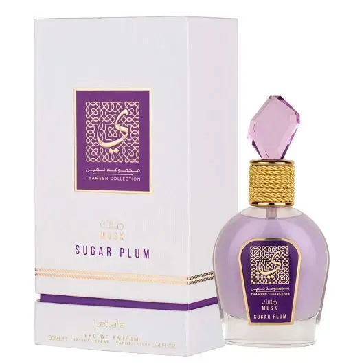 Φωτογραφία προϊόντος: Lattafa Thameen Collection Musk Sugar Plum Eau De Parfum Γυναικείο Άρωμα 100ml