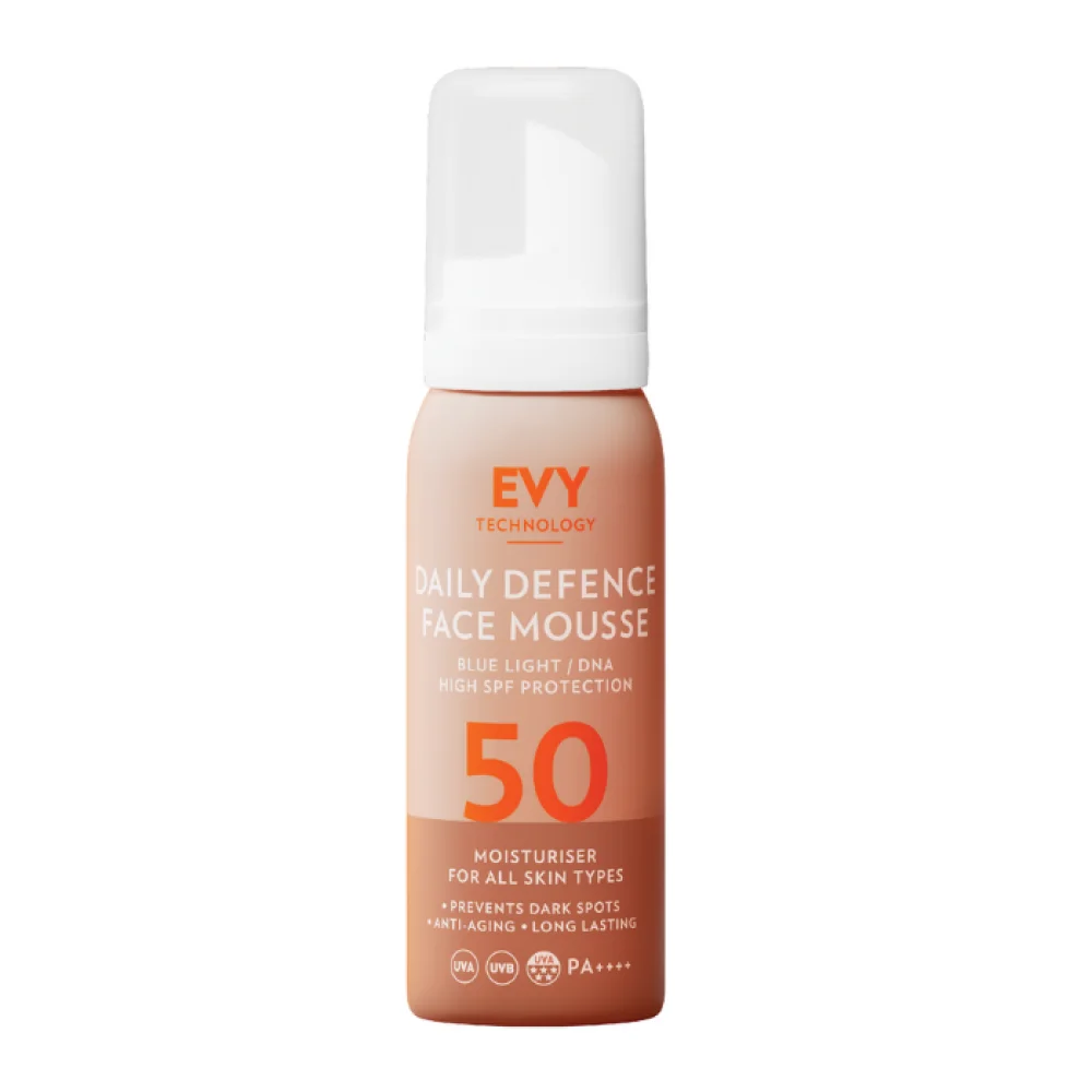Φωτογραφία προϊόντος: EVY Technoology Daily Defence Face Mousse Αντηλιακή Προσώπου SPF50 75ml
