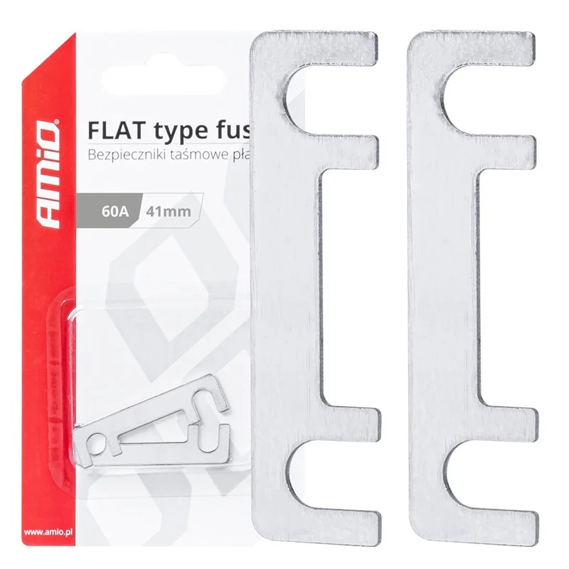 Φωτογραφία προϊόντος: ΑΣΦΑΛΕΙΕΣ FLAT 41mm 60A AMIO - 2 Τεμ.