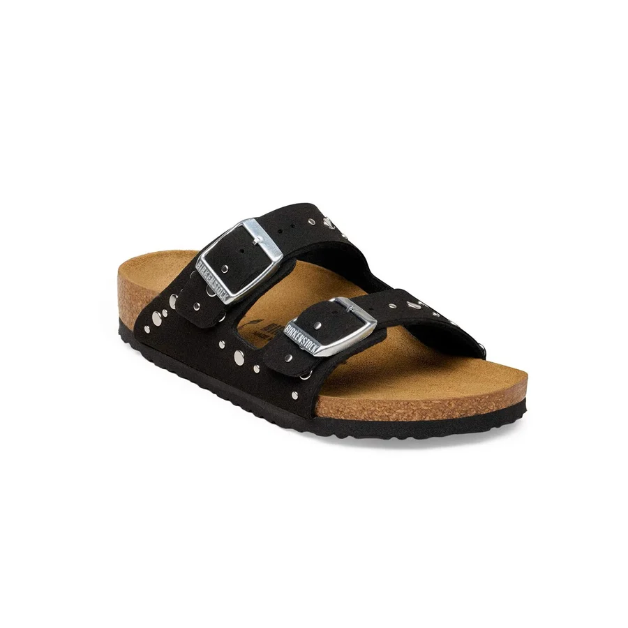 Φωτογραφία προϊόντος: BIRKENSTOCK 1031646 ARIZONA RIVET BORDER KIDS SOFT BIRKI BLACK