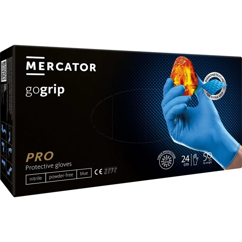 Φωτογραφία προϊόντος: ΓΑΝΤΙΑ ΝΙΤΡΙΛΙΟΥ MERCATOR GOGRIP ΣΕ ΜΠΛΕ ΧΡΩΜΑ SMALL (S) ΑΜΙΟ - 50 ΤΕΜ.