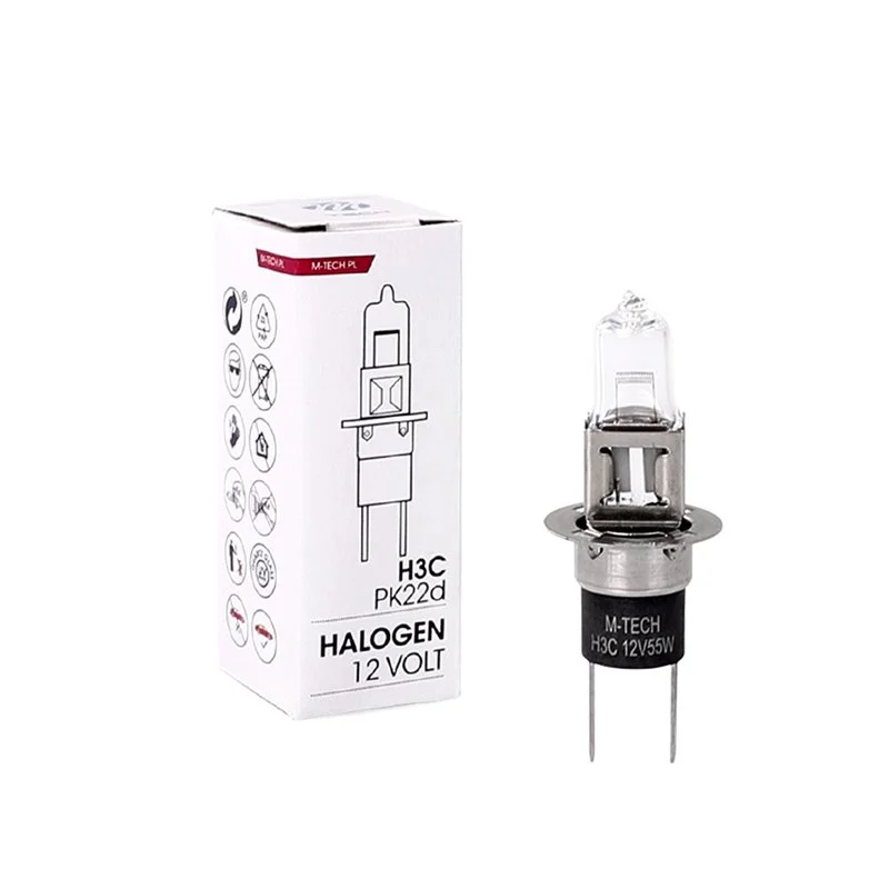 Φωτογραφία προϊόντος: ΛΑΜΠΑ H3C PK22D 12V 55W ΑΛΟΓΟΝΟΥ M-TECH