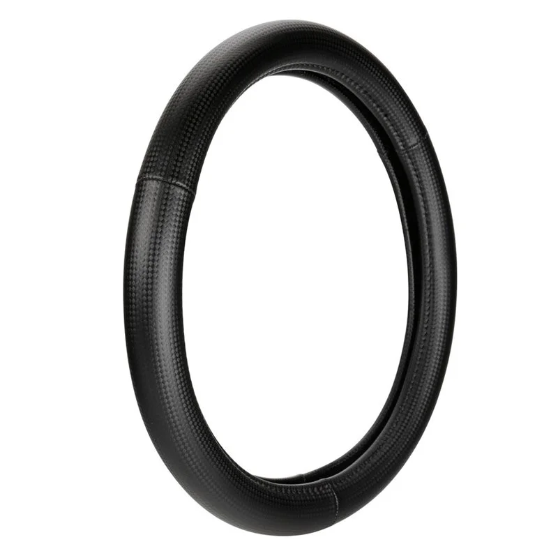 Φωτογραφία προϊόντος: ΚΑΛΥΜΜΑ ΤΙΜΟΝΙΟΥ RACING PREMIUM BLACK (S) 35/37cm ΣΥΝΘΕΤΙΚΟ ΔΕΡΜΑ SKEENTEX ΜΑΥΡΟ/CARBON LOOK LAMPA - 1 ΤΕΜ.