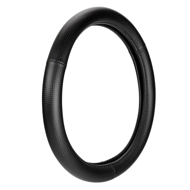 Φωτογραφία προϊόντος: ΚΑΛΥΜΜΑ ΤΙΜΟΝΙΟΥ RACING PREMIUM BLACK (Μ) 37/39cm ΣΥΝΘΕΤΙΚΟ ΔΕΡΜΑ SKEENTEX ΜΑΥΡΟ/CARBON LOOK LAMPA - 1 ΤΕΜ.