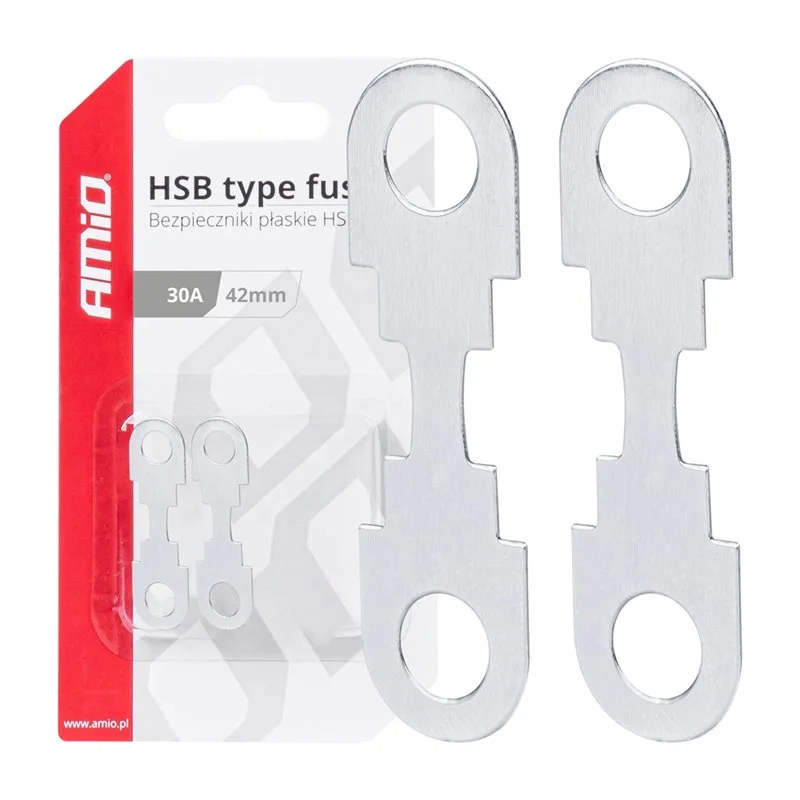 Φωτογραφία προϊόντος: ΑΣΦΑΛΕΙΕΣ FLAT 42mm 30A AMIO - 2 Τεμ.