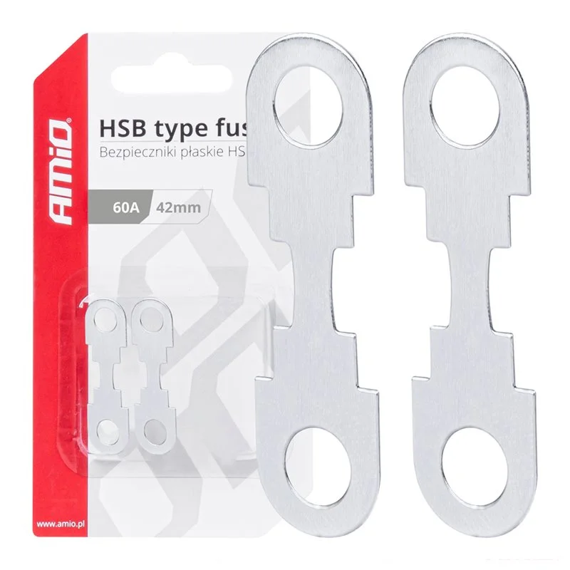 Φωτογραφία προϊόντος: ΑΣΦΑΛΕΙΕΣ FLAT 42mm 60A AMIO - 2 Τεμ.