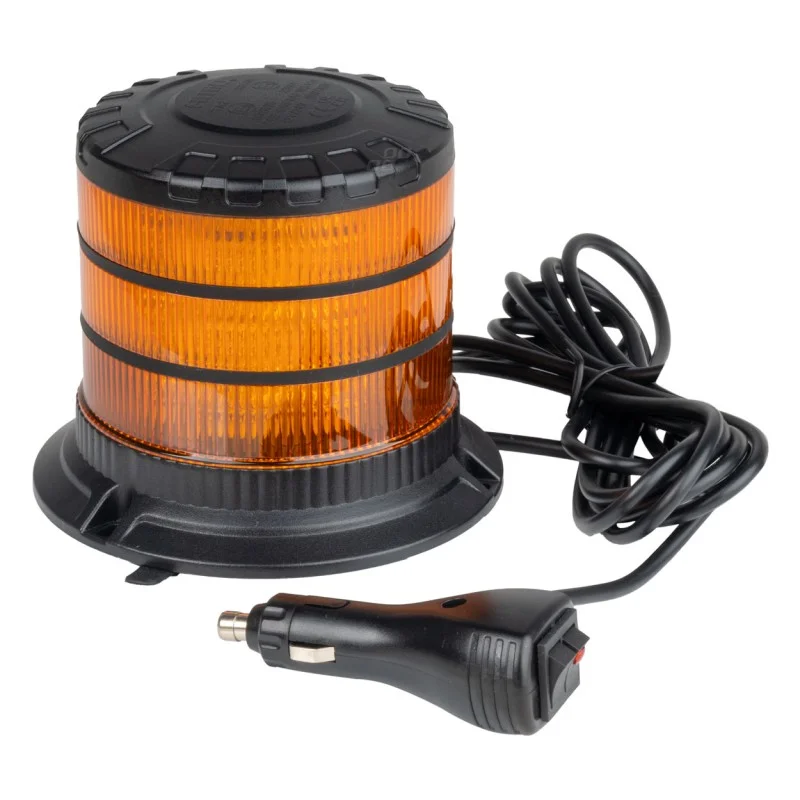 Φωτογραφία προϊόντος: ΦΑΡΟΣ HEAVY DUTY W30M 12/24V ΠΟΡΤΟΚΑΛΙ 24LED ΜΑΓΝΗΤΙΚΟΣ/ΒΙΔΩΤΟΣ ΜΕ ΦΙΣ ΑΝΑΠΤΗΡΑ Υ128mm Φ110mm AMIO - 1 τεμ.