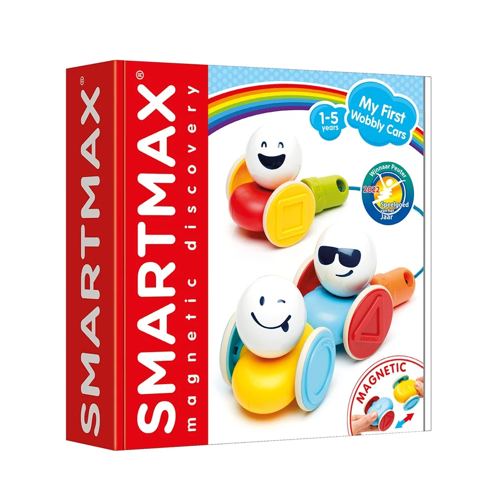 Φωτογραφία προϊόντος: SmartMax Κατασκευές με μαγνήτη Τα πρώτα μου κινούμενα οχήματα