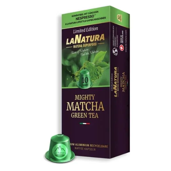 Φωτογραφία προϊόντος: La Natura Mighty Matcha 10 τμχ | Nespresso