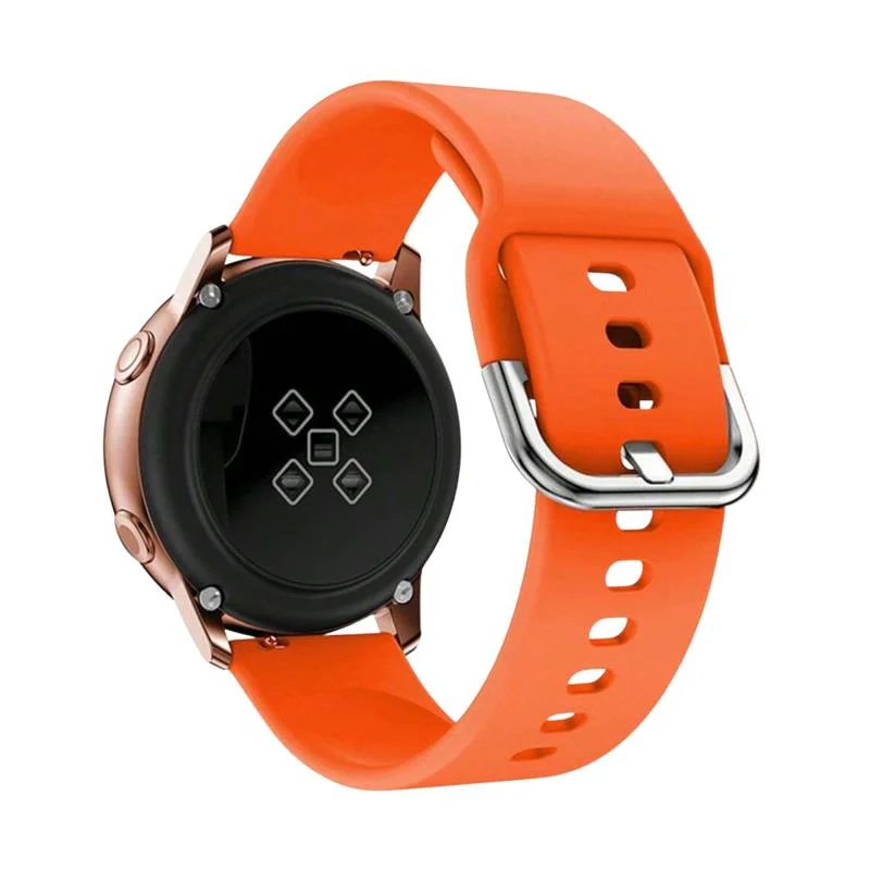Φωτογραφία προϊόντος: OEM Universal Λουράκι για Smartwatch 22mm Πορτοκαλί (Ασυσκεύαστο)