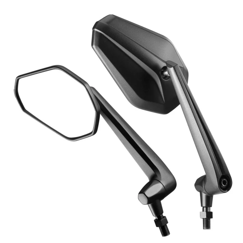 Φωτογραφία προϊόντος: ΚΑΘΡΕΠΤΕΣ MOTO VICTOR M10x1,25 DX+SX ΣΕ ΜΑΥΡΟ ΧΡΩΜΑ LAMPA - 2 ΤΕΜ.