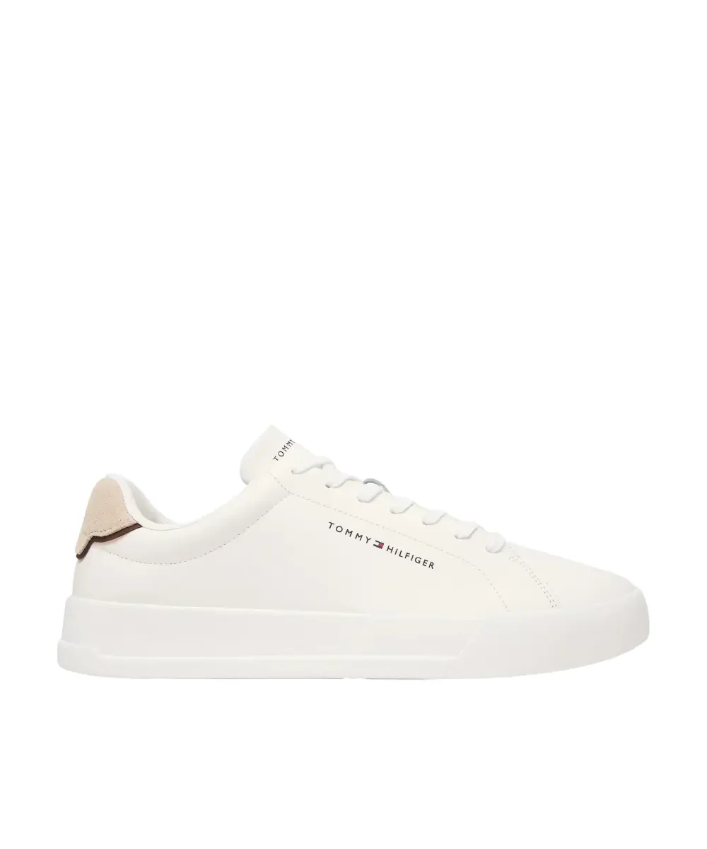 Φωτογραφία προϊόντος: Tommy Hilfiger - Ανδρικά Sneakers Th Court Lth Detail Ess FM0FM05367-0LE Λευκό