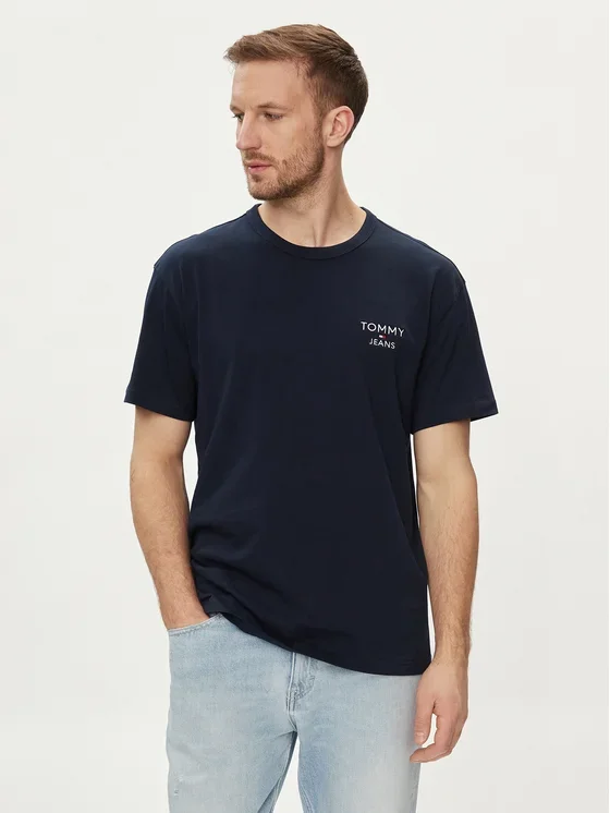 Φωτογραφία προϊόντος: Tommy Hilfiger - Ανδρικό T-shirt Reg Corp T-Shirt Regular Fit DM0DM18872-C1G Μπλε Σκούρο