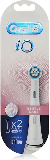 Φωτογραφία προϊόντος: Oral-B iO Gentle Care Ανταλλακτικές Κεφαλές για Ηλεκτρική Οδοντόβουρτσα 2τμχ