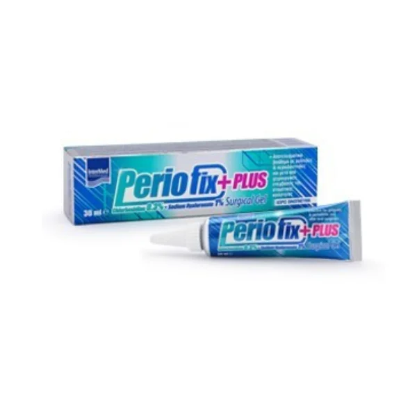 Φωτογραφία προϊόντος: Intermed Periofix Plus Surgical Gel Chlorhexidine 0,3% Εντατική Φροντίδα της Στοματικής Κοιλότητας, 30ml
