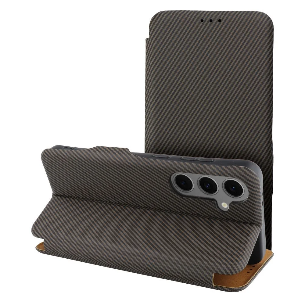 Φωτογραφία προϊόντος: . FOLIO Side Magnet book case for SAMSUNG S25 PLUS brown