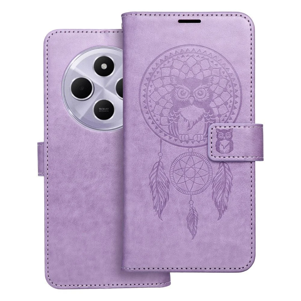 Φωτογραφία προϊόντος: . MEZZO Book case for XIAOMI Redmi 14C dreamcatcher purple