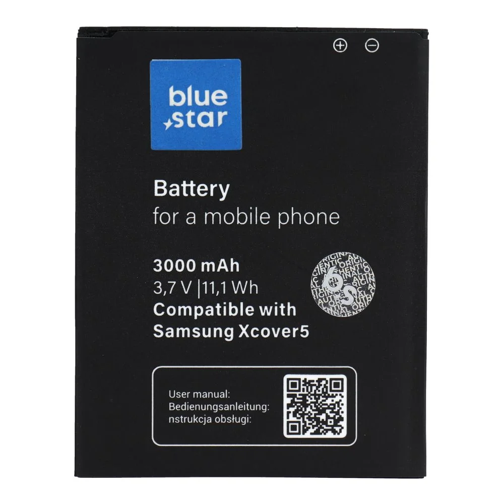 Φωτογραφία προϊόντος: . BLUE STAR PREMIUM battery for SAMSUNG Xcover 5 G390 2800mAh