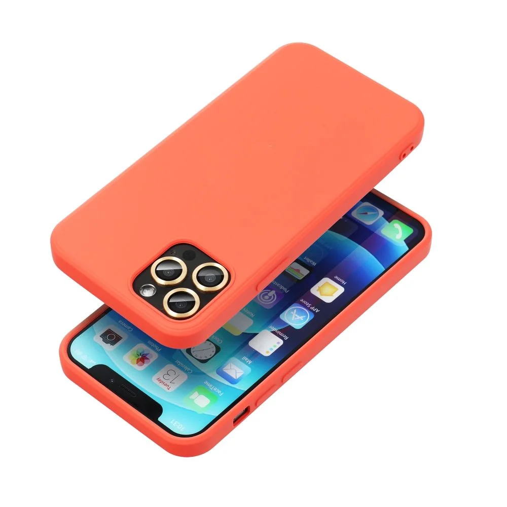 Φωτογραφία προϊόντος: . SILICONE case for SAMSUNG S24 FE peach