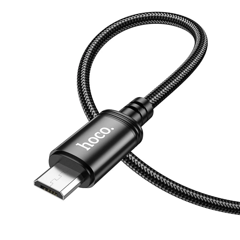 Φωτογραφία προϊόντος: . HOCO cable USB A to Micro USB 2,4A X89 2 m black