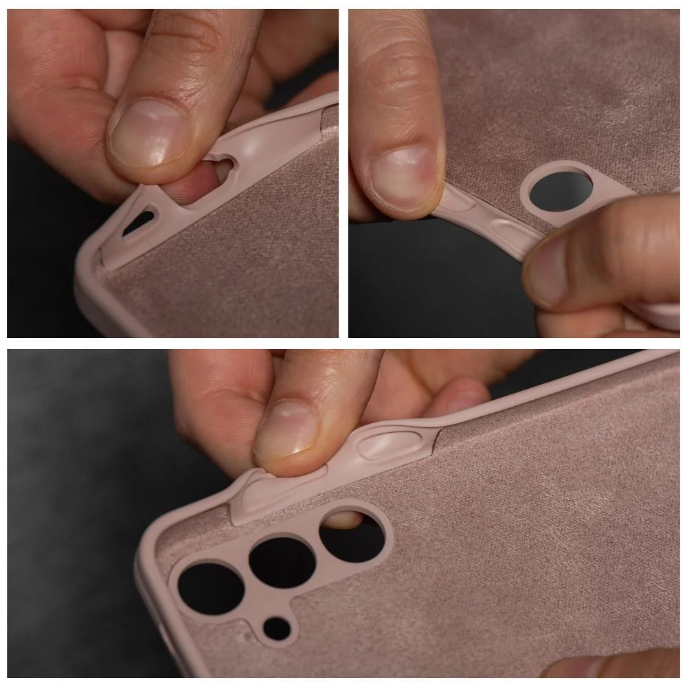 Φωτογραφία προϊόντος: . Case SILICONE 2mm for XIAOMI REDMI 14C sand pink